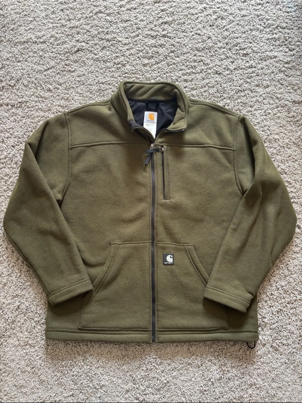Carhartt Rugged Flex men's bonded fleece jacket